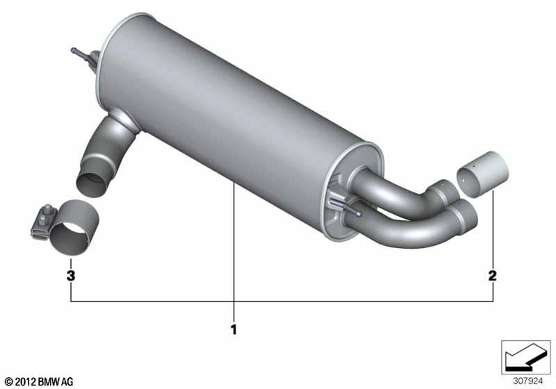 Genuine M Performance Silencer 18 30 2 293 771 view 2