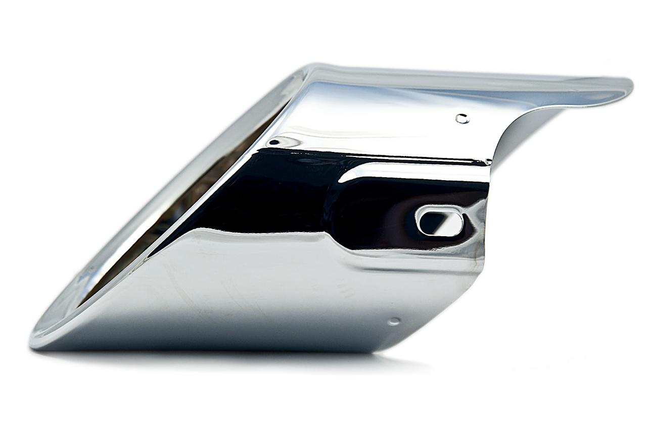 Genuine Left Exhaust Tailpipe Tip Trim Chrome 18 30 7 535 436 view 2