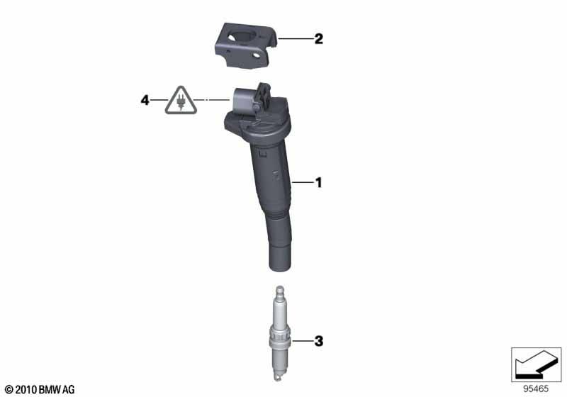 Genuine Delphi Replacement Ignition Coil view 2