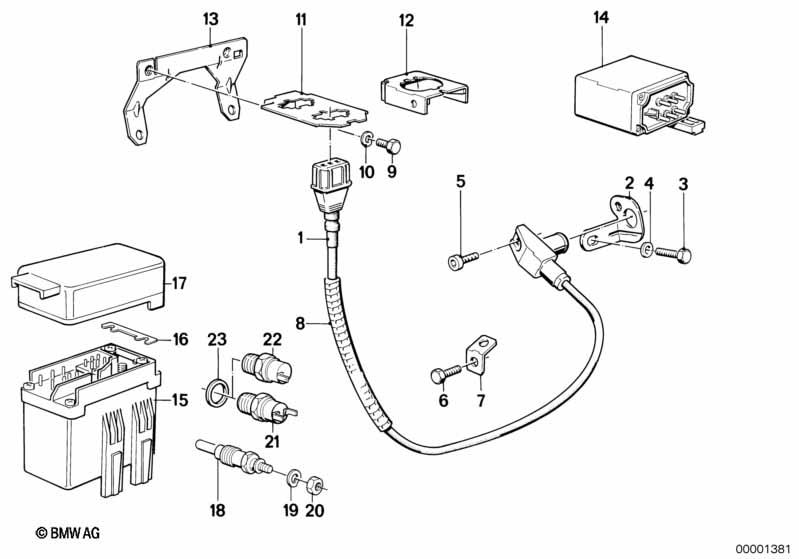 Genuine Glow Plug 12 23 2 241 389 view 2