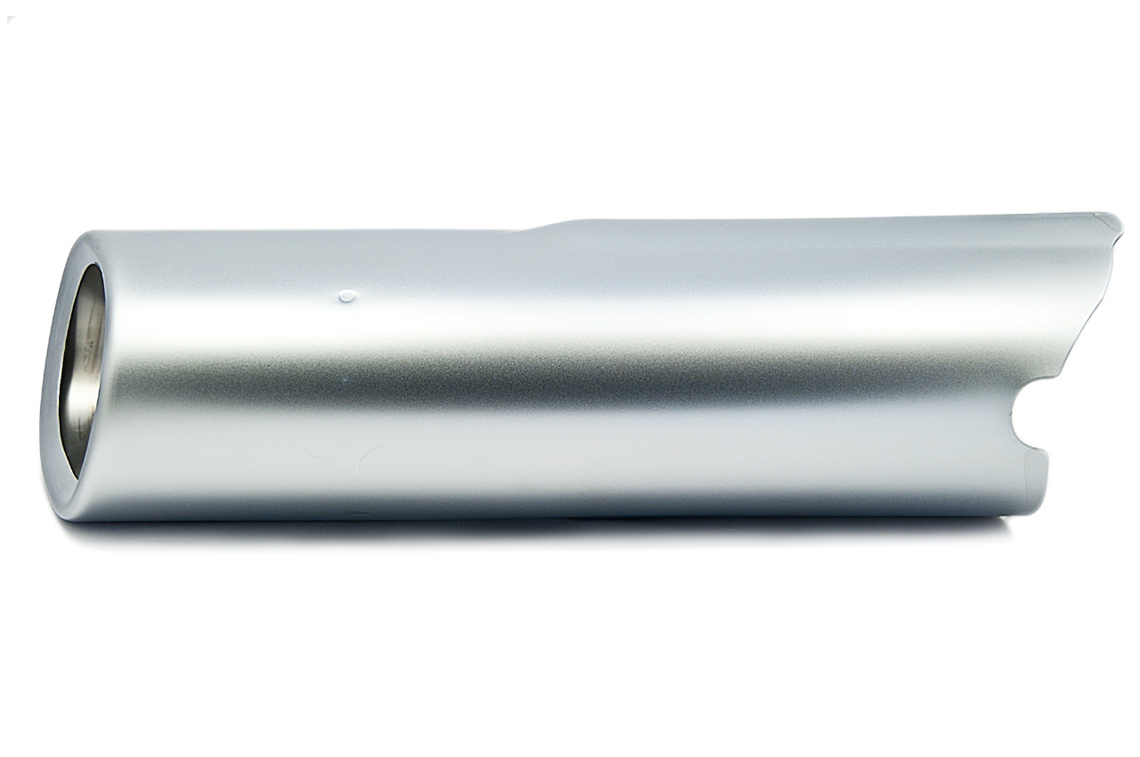 Genuine Exhaust Tail Pipe Trim Silver 18 30 7 618 463 view 2