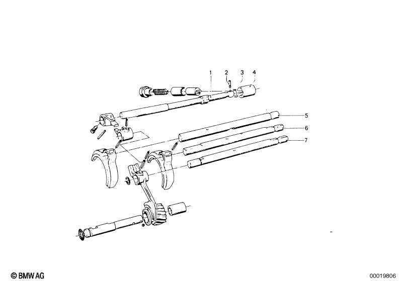 Genuine Transmission Dowel Pin For Gear Shift Selector Linkage 23 41 1 466 134 view 2