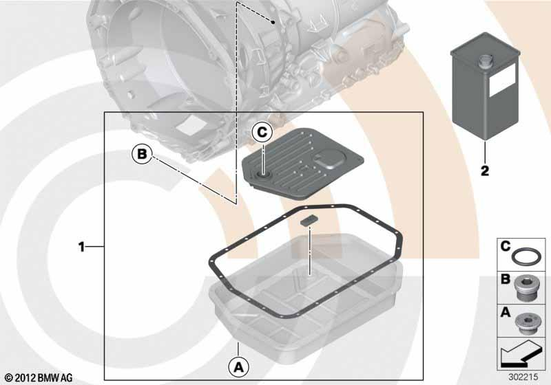 Genuine Automatic Transmission /Gearbox Fluid Filter view 2