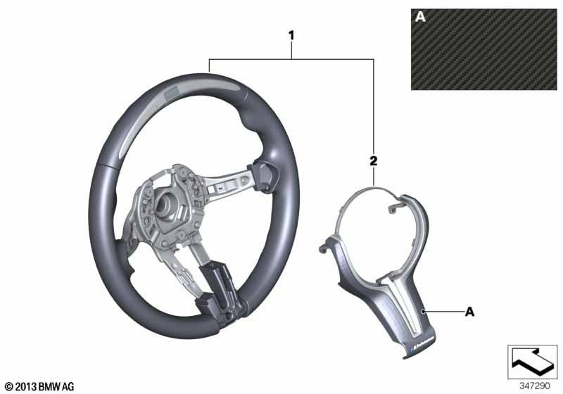 Genuine Steering Wheel 32 30 2 344 148 view 2