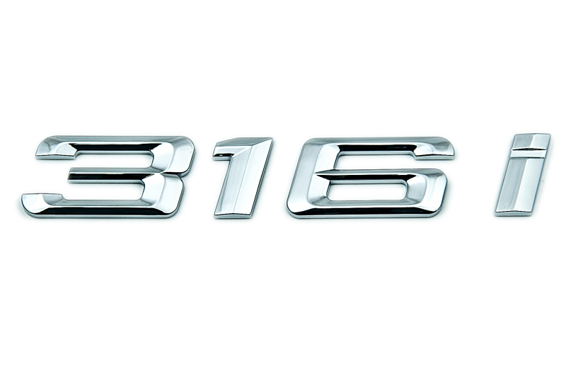 Genuine "316i" Self-Adhesive Sticker Badge Emblem 51 14 7 078 452 view 2