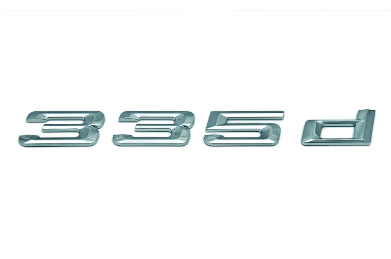 Genuine "335d" Self-Adhesive Sticker Badge Emblem 51 14 7 164 517 view 2