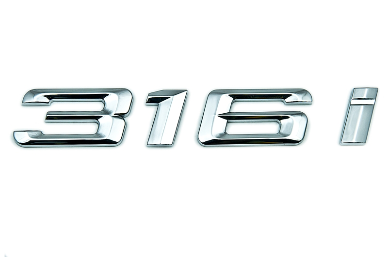 Genuine "316i" Self-Adhesive Sticker Badge Emblem 51 14 7 166 208 view 2