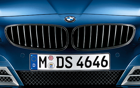 Genuine Front Left Performance Kidney Grille/Grill Black 51 71 2 150 253 view 2