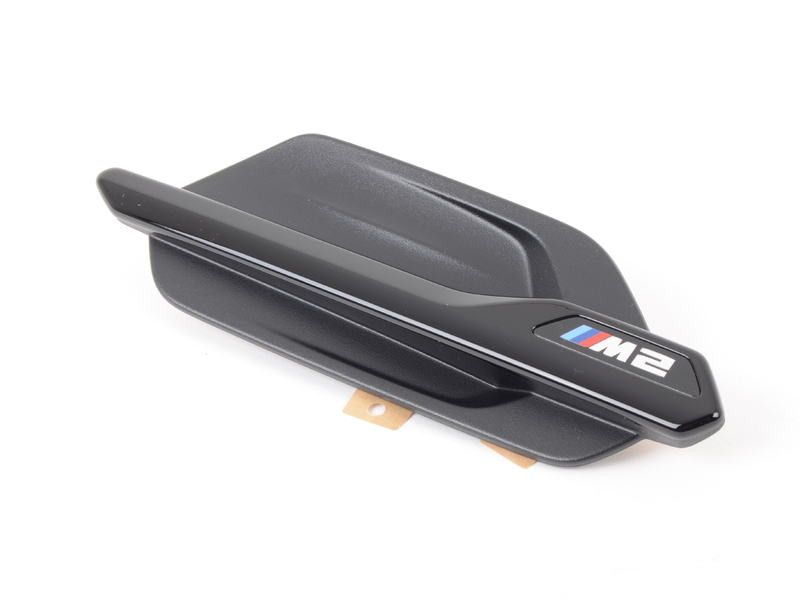 Genuine M Performance Side Right Grille Bar Gloss Black Finish view 2