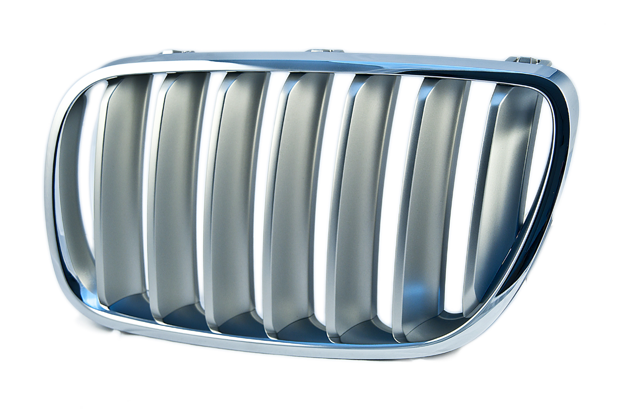 Genuine Front Right Kidney Grille Titanium 51 11 3 420 090 view 2