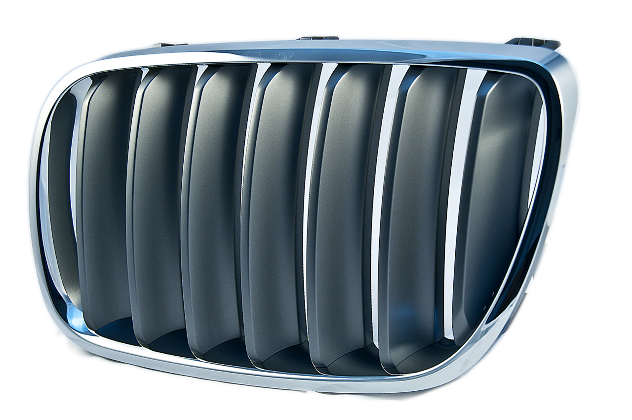 Genuine Front Left Kidney Grille Graphite 51 11 3 420 091 view 2
