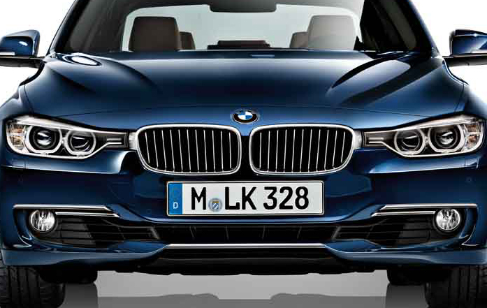 Genuine Front Right Kidney Grille Luxury Line 51 13 7 263 482 view 2
