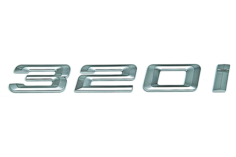 Genuine "320i" Self-Adhesive Sticker Badge Emblem 51 14 7 120 250 view 2