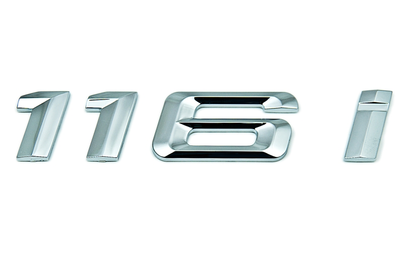Genuine "116i" Adhesive Sticker Badge Emblem 51 14 7 135 547 view 2