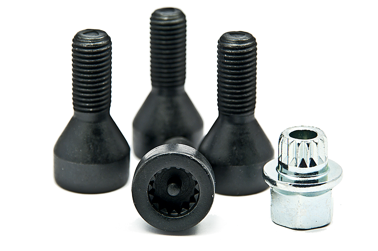 Genuine Locking Wheel Bolts Locks Set 36 13 6 786 426 view 2