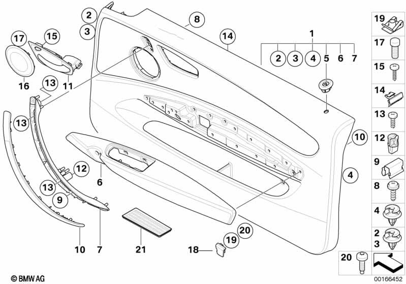 Genuine Plug In Nut M5 46 63 7 651 465 view 2