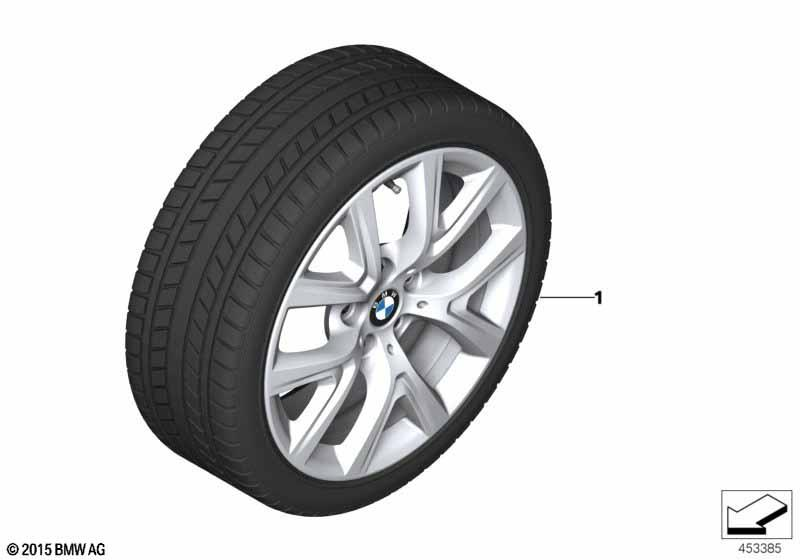 Genuine Wheel And Winter Tyre Light Alloy RDCi 205/60 R17 93H view 2