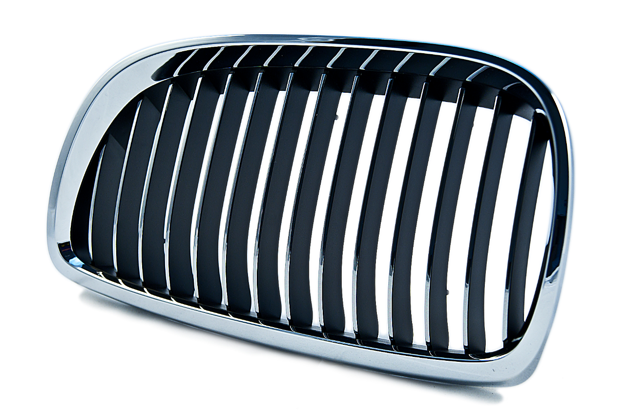 Genuine Front Left Kidney Grille Chrome 51 13 7 157 277 view 2