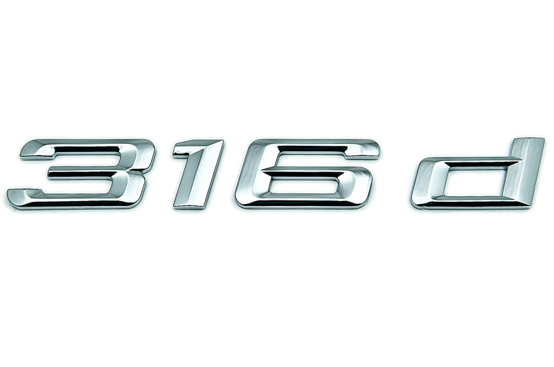 Genuine "316d" Self-Adhesive Sticker Badge Emblem 51 14 7 264 020 view 2