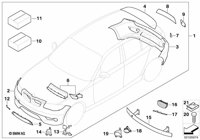 Genuine M Sport Front Left Trim Kidney Grille Chrome 51 13 7 128 613 view 2