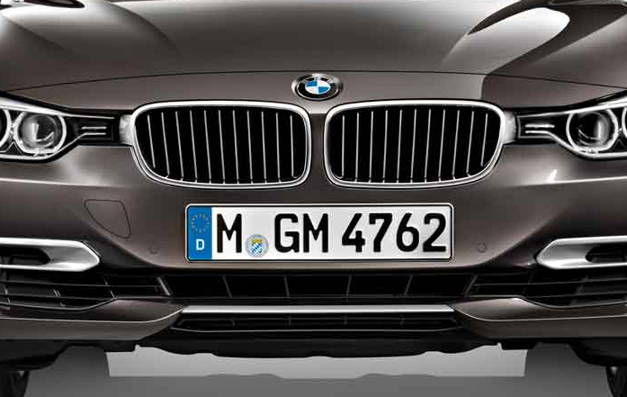 Genuine Front Left Trim Kidney Grille Modern 51 13 7 263 479 view 2