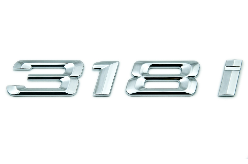 Genuine "318i" Self-Adhesive Sticker Badge Emblem 51 14 7 004 662 view 2