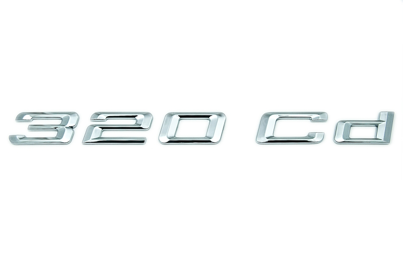 Genuine "320Cd" Self-Adhesive Sticker Badge Emblem 51 14 7 128 160 view 2