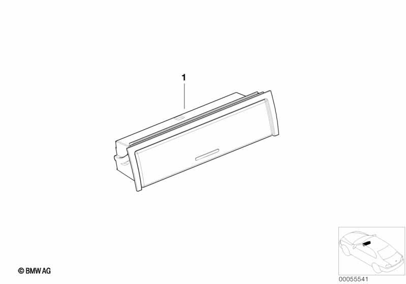 Genuine Car Centre Console/Dashboard Glasses Tray 51 16 8 260 312 view 2