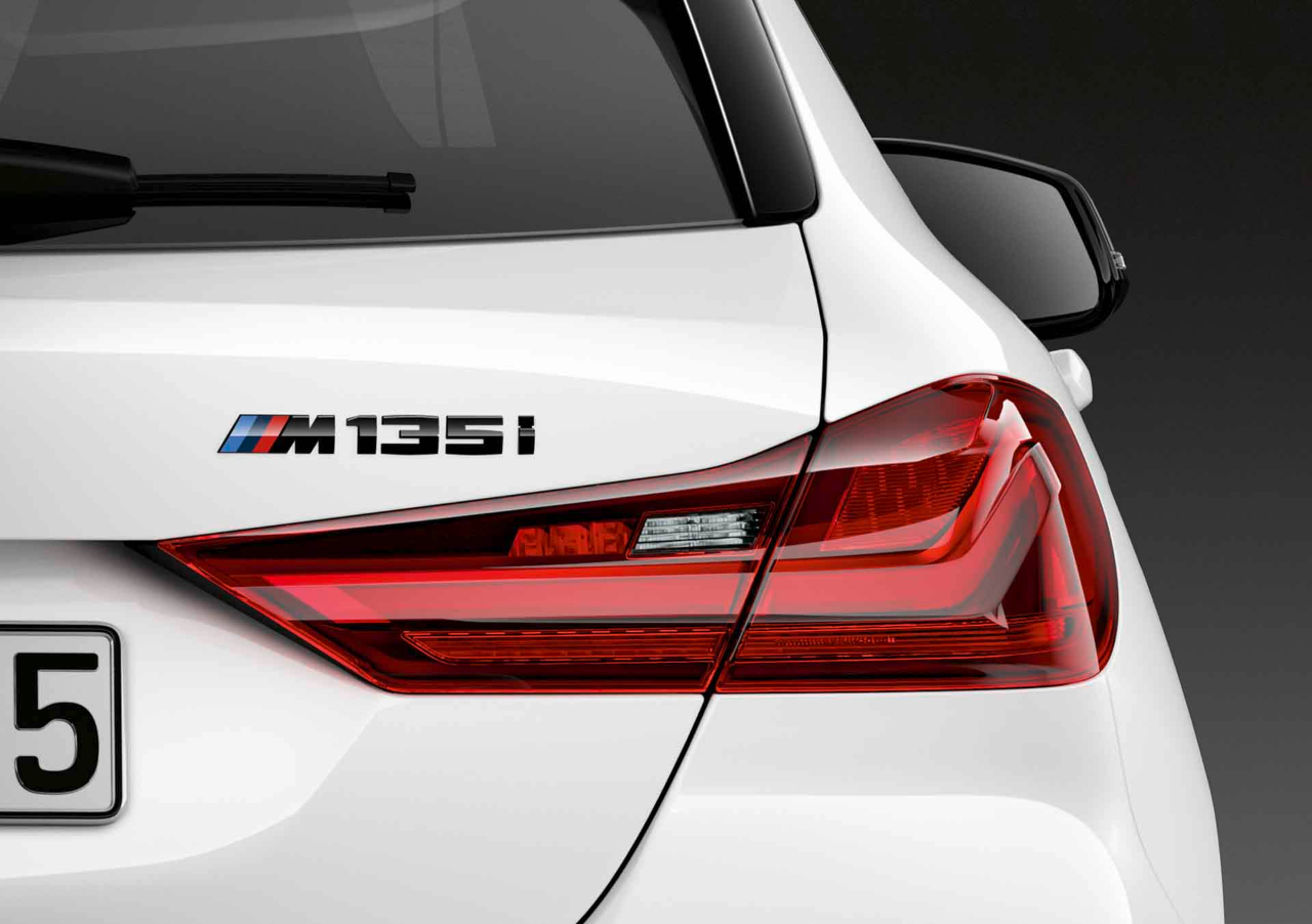 Genuine Lettering Black Painted M135I 51 14 2 472 850