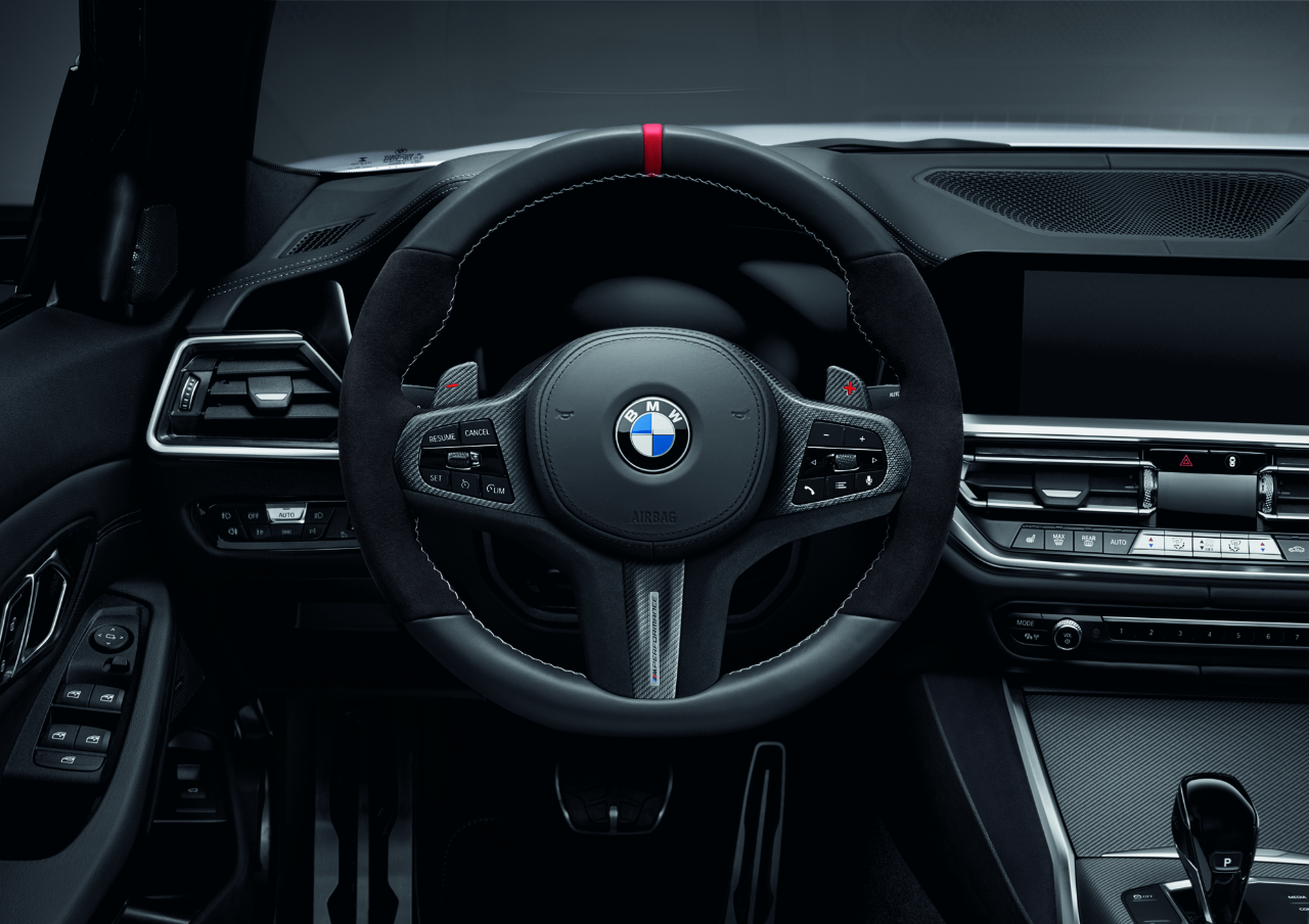 Genuine M Performance Steering Wheel Cover Alcantara Carbon 32 30 2 463 594
