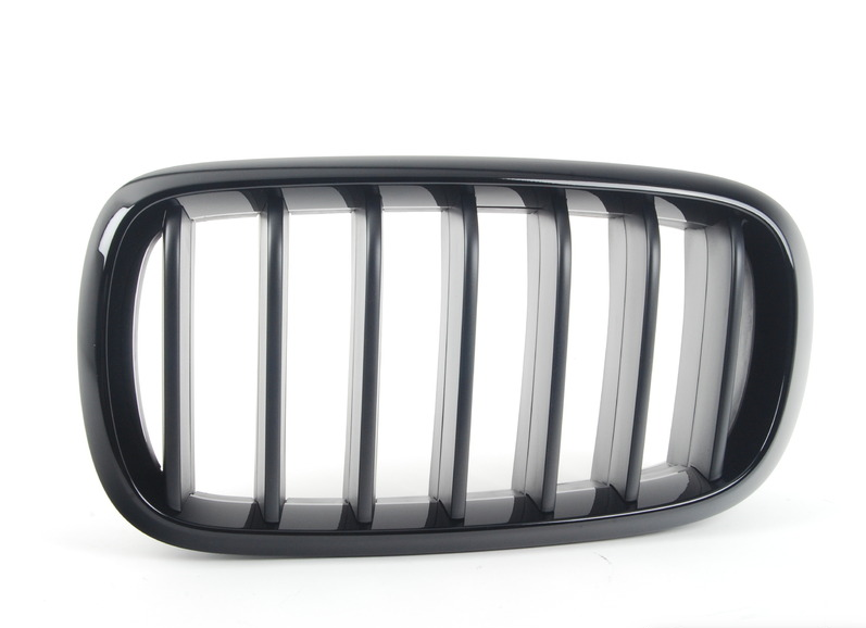 Genuine M Performance Front Left Grille Trim Gloss Black Finish 51 71 2 334 708 view 2