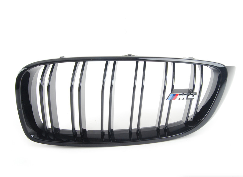 Genuine M Performance Front Bumper Radiator Grill Black Left N/S 51 71 2 352 811 view 2