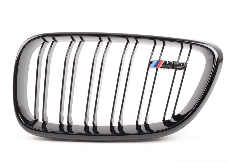 Genuine M Performance Front Left Grille Trim Gloss Black Finish 51 71 2 355 447 view 2
