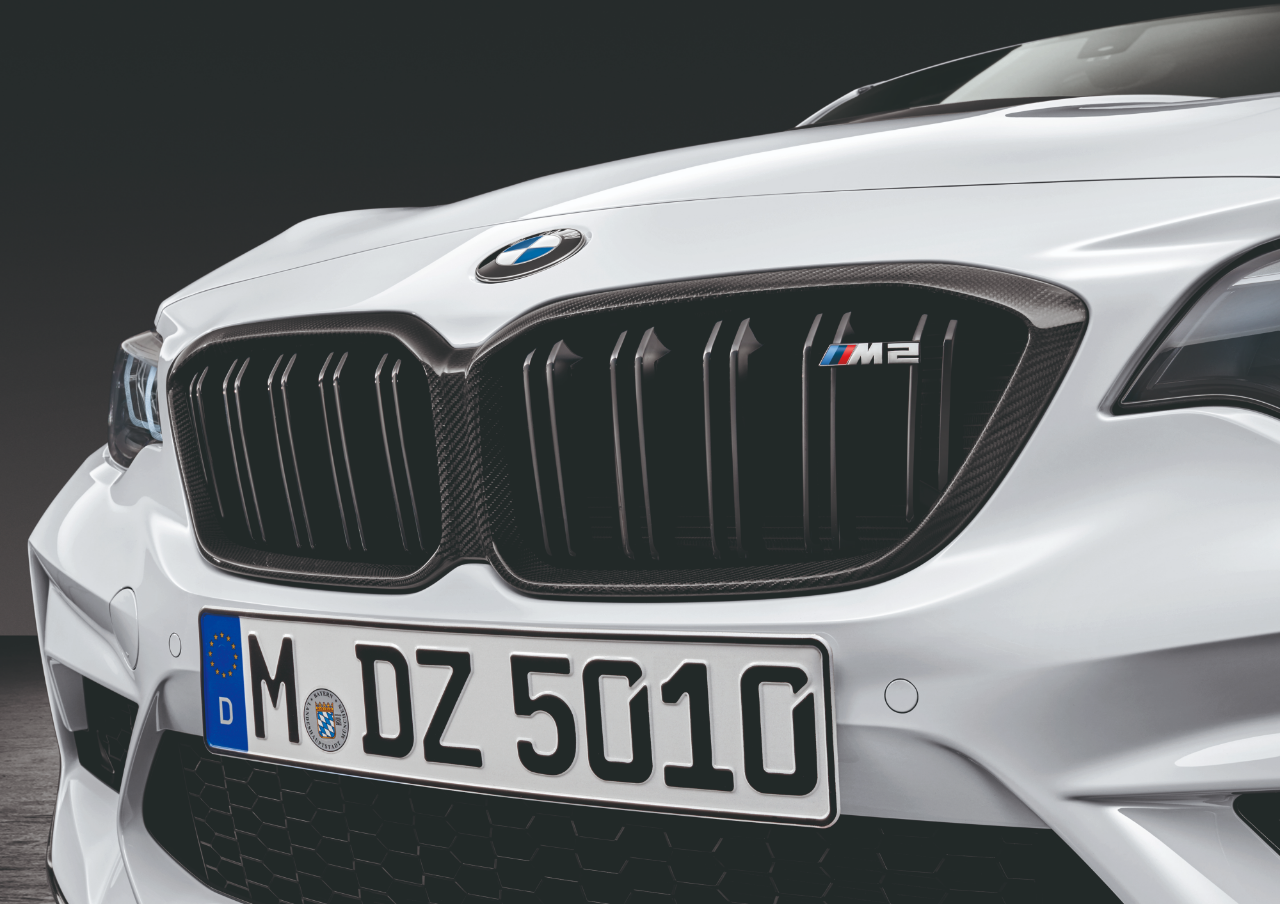 Genuine M Performance Left Ornamental Grille Carbon 51 71 2 453 943 view 2