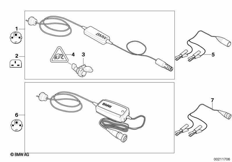 Genuine OE Car Trickle Battery Charger UK Version 3 Pin Plug view 2