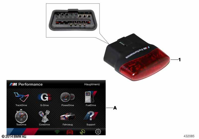 Genuine M Performance Drive Dynamics Analyser iOS Devices 61 43 2 450 841 view 2