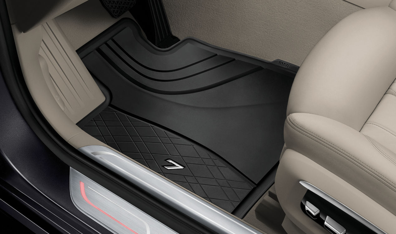 Genuine Front Car Floor Mats All-Weather RHD 51 47 2 444 035 view 2