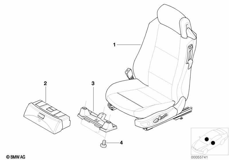 Genuine Under-Seat Emergency First Aid Kit 52 10 7 166 665 view 2