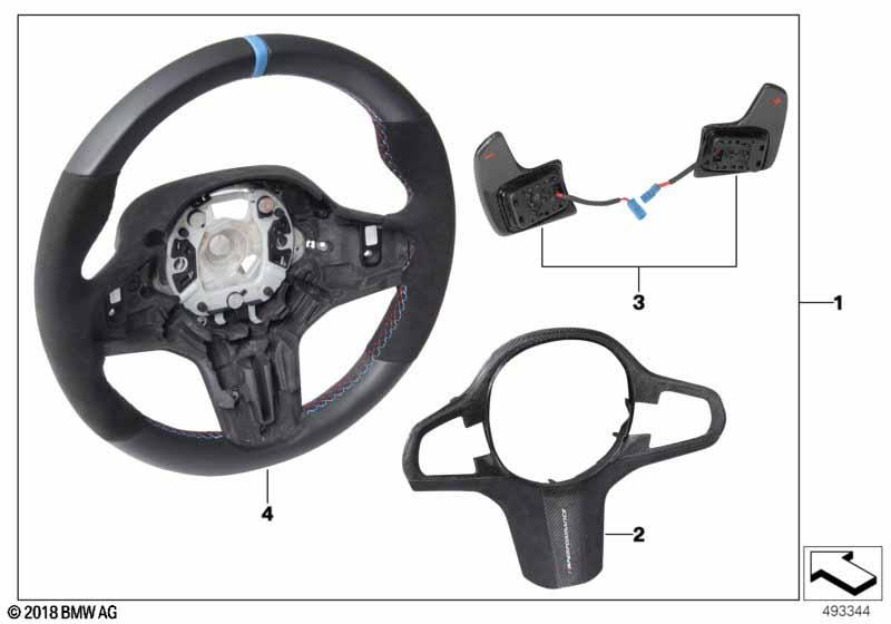 Genuine Set of Shift Paddles 61 31 2 455 282 view 2