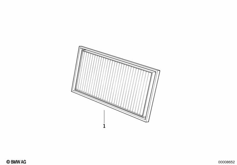 Genuine Cabin Air Pollen Filter Microfilter 64 11 9 069 895 view 2