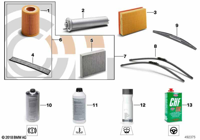 Genuine Recirculated Air Cabin Pollen Filter/Microfilter 64 31 9 194 098 view 2