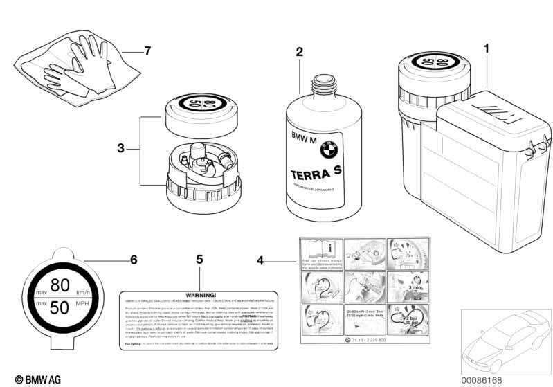Genuine Car Care Cleaning Rag+ Gloves Set 71 10 2 282 143 view 2
