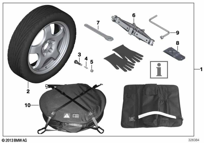 Genuine Car Wheel Chock 71 12 1 507 292 view 2