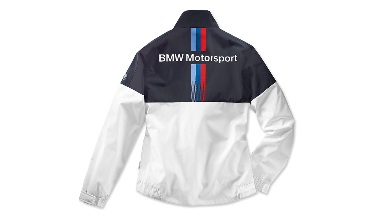 Genuine Motorsport Collection Ladies Womens Jacket Polyester White Blue view 2