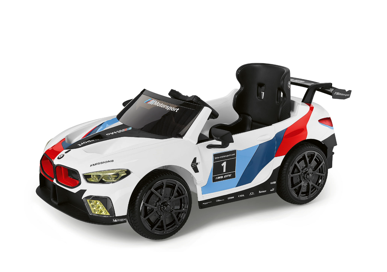 Genuine M8 GTE Ride On 12V Racing livery 80 93 5 A0A 712 view 2