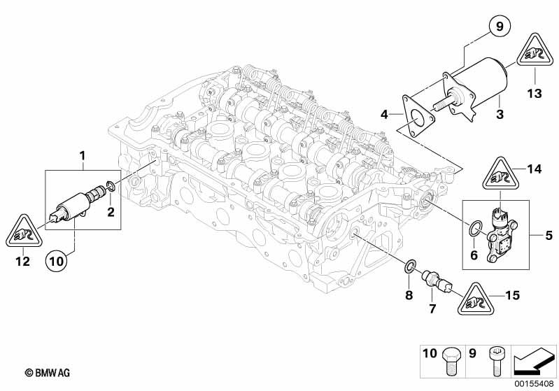 Genuine Eccentric Shaft Actuator For Valvetronic System 11 37 7 533 905 view 2