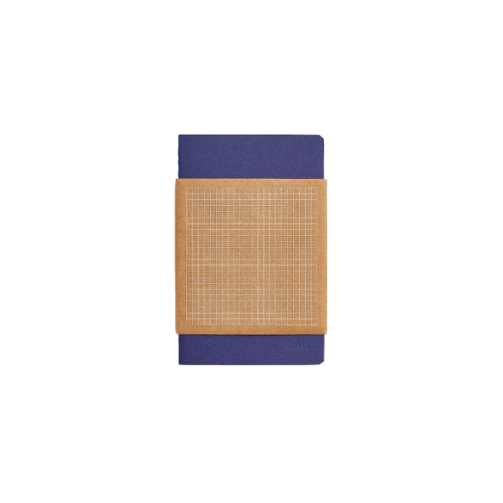 Genuine Notebook Pad Blue Notepad Notes Diary Foldable Covers 80 24 5 B38 DC4