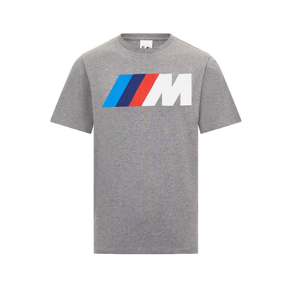 Genuine M Logo Colour Unisex Mens Womens Ladies T Shirt Grey Cotton Tee Top