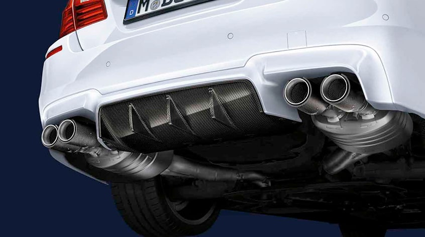 Genuine M Performance Silencer System Exhaust Fits F10 18302344071