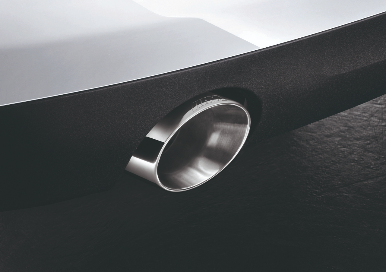 Genuine M Performance Tailpipe Trims Set Chrome Fits G30 G31 18302448773